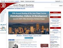 Tablet Screenshot of piaget.org